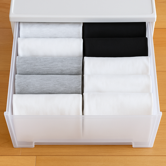 「衣替え前にチェック！半袖Tシャツを来年もきれいに着るための保管術」― 型崩れ・黄ばみ・ニオイ対策で、次の夏も新品みたいに ―